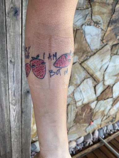 Explore rockstar tattoo ideas, creative tattoo ideas in Arlington, available at Urbans Tattoo & Piercing Studio