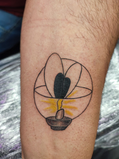 Explore playing card tattoo ideas, creative tattoo ideas in Washington, available at The Void