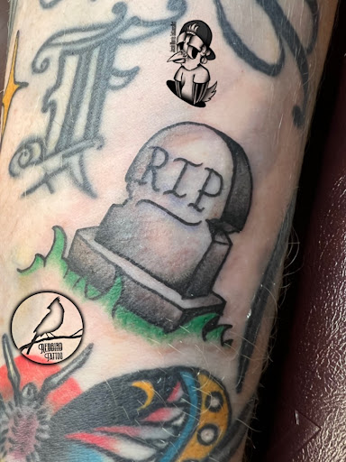 Explore tragus tattoo ideas, creative tattoo ideas in Nashville, available at RedBird Tattoo