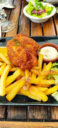 Fish and chips du Restaurant français Le Crech-Kerio à Île-de-Bréhat - n°9