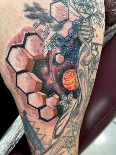 Explore baker tattoo ideas, creative tattoo ideas in Lancaster, available at Chimera Body Art Tattoo And Piercing