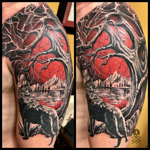 Explore simple hawaii tattoo ideas, creative tattoo ideas in Addison, available at Cat Tattoo