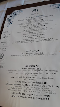 Bouillon Racine à Paris menu