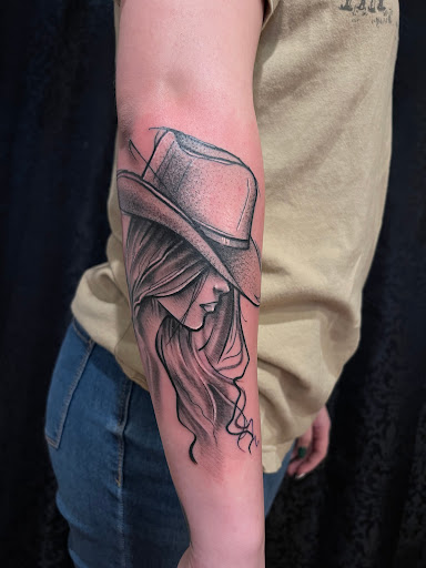 Explore rose cover up tattoo ideas, creative tattoo ideas in Ogden, available at Legacy Tattoo