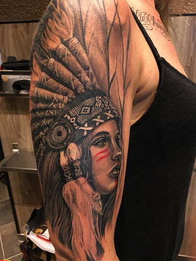 Explore silly goose tattoo ideas, creative tattoo ideas in El Paso, available at Wyze Guyz Tattoo Parlor