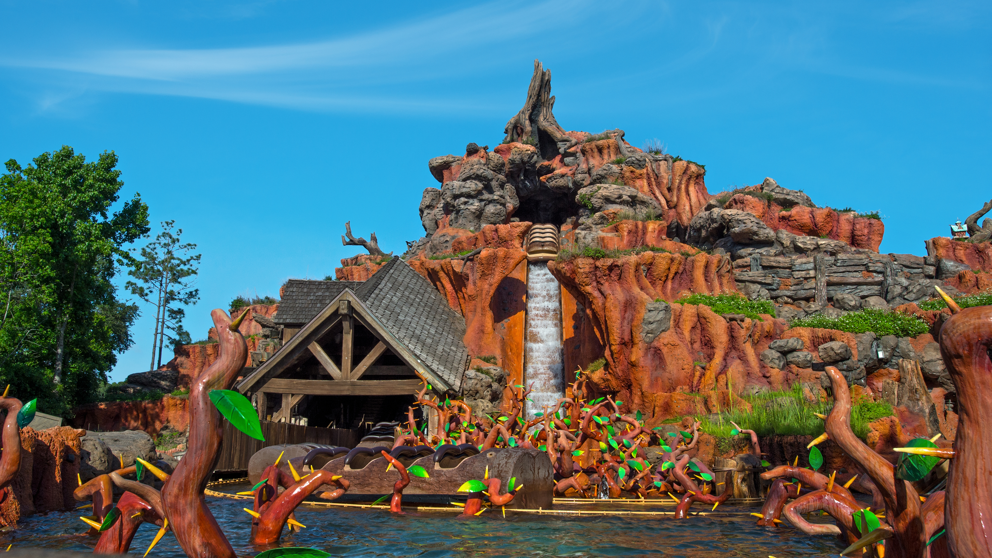 Picture of a place: Splash Mountain