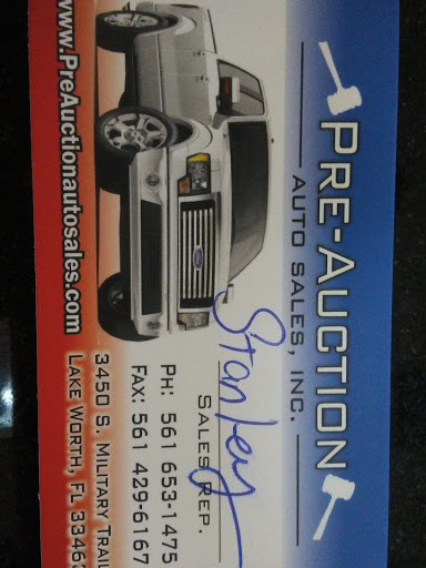 Used Car Dealer «Pre Auction Auto Sales #1», reviews and photos, 3475 S Military Trail, Lake Worth, FL 33463, USA