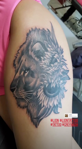 Explore fire fighter tattoo ideas, creative tattoo ideas in Grand Forks, available at Blaq Taffy Tattoo