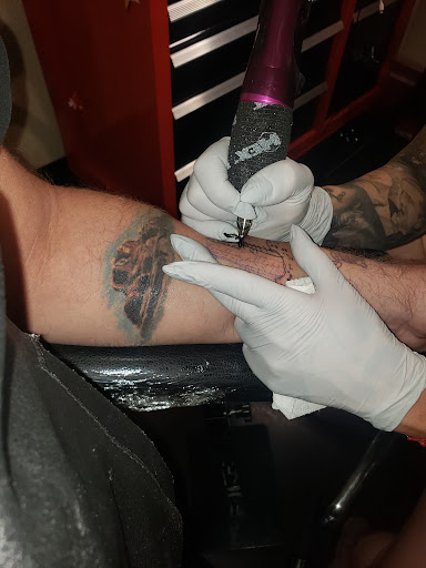 Explore hades tattoo ideas, creative tattoo ideas in Tucson, available at Sublime Tattoo