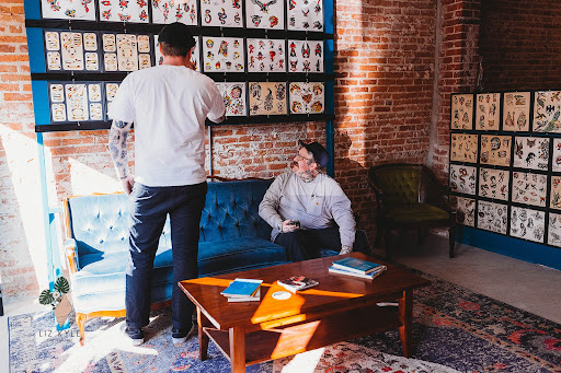 Explore full back tattoo ideas for guys, creative tattoo ideas in Cambridge, available at Choptank Tattoo