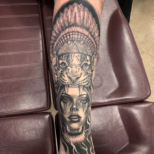 Explore child tattoo ideas, creative tattoo ideas in Maryland Heights, available at Thirteen Roses Tattoo & Aesthetics