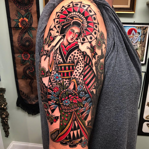 Explore family of 5 tattoo ideas, creative tattoo ideas in Oakwood, available at Victory Tattoo Co