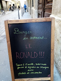 Hank Burger Lyon Opera à Lyon menu