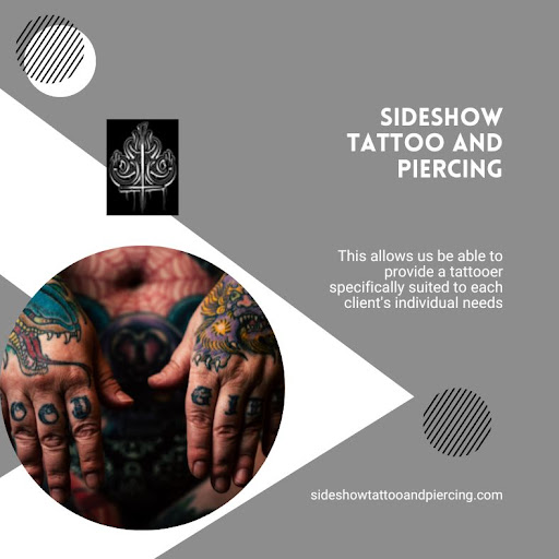 Explore face tattoo ideas woman, creative tattoo ideas in San Diego, available at Sideshow Tattoo and Piercing