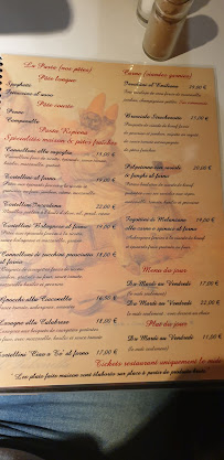 Ristorante Ciao a Te à Grenoble menu