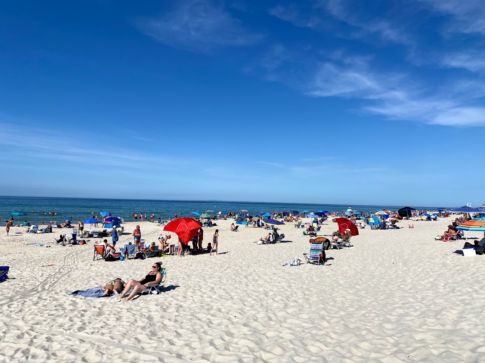 Foto de Bayview beach com areia brilhante superfície