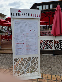 Menu / carte de Le Poisson Rouge à Vieux-Boucau-les-Bains