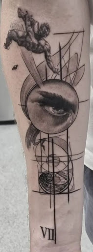 Explore carousel tattoo ideas, creative tattoo ideas in Chandler, available at Ranger Tattoo & Piercing