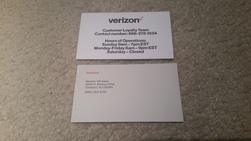 Verizon, 3849 S Delsea Dr, Vineland, NJ 08360, USA, 