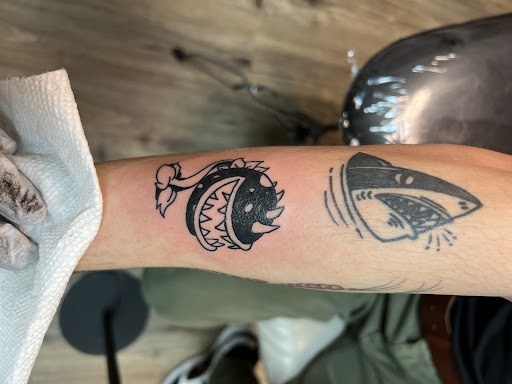 Explore small beachy tattoo ideas, creative tattoo ideas in Spokane, available at Mystery Ink Tattoo