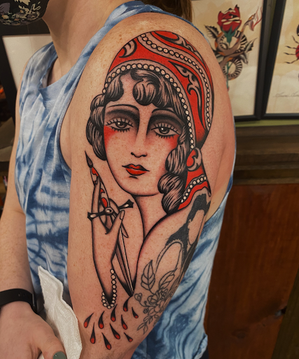 Explore bad bunny tattoo ideas, creative tattoo ideas in Glenside, available at Iron Will Tattoo Club