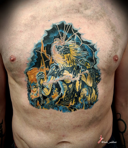 Explore panda tattoo ideas, creative tattoo ideas in Williamsburg, available at Charon Arts