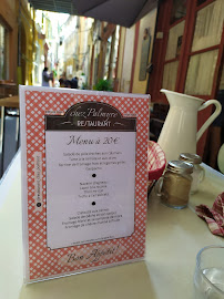 Chez Palmyre à Nice menu