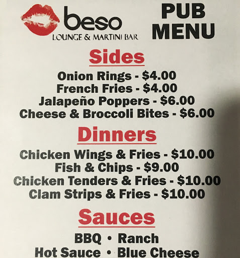 Lounge «Beso Lounge and Martini Bar», reviews and photos, 860 Main St, East Hartford, CT 06108, USA