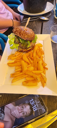 Hamburger du Restaurant Le Bleu Blanc Jaune à Bidart - n°9