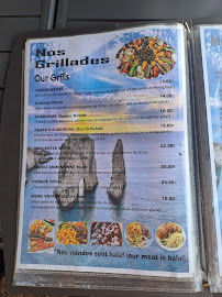 La rocha à Marseille menu