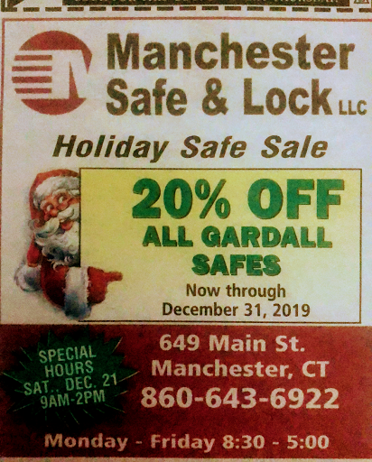 Locksmith «Manchester Safe and Lock LLC», reviews and photos, 649 Main St, Manchester, CT 06040, USA
