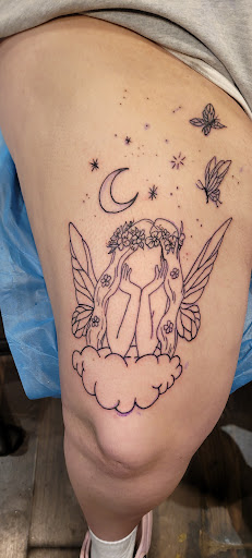 Explore rob zombie tattoo ideas, creative tattoo ideas in Maryville, available at Distinked Tattoo
