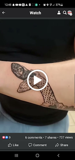 Explore calf sleeve tattoo ideas, creative tattoo ideas in Rhinelander, available at Filling The VOID Tattoo Studio