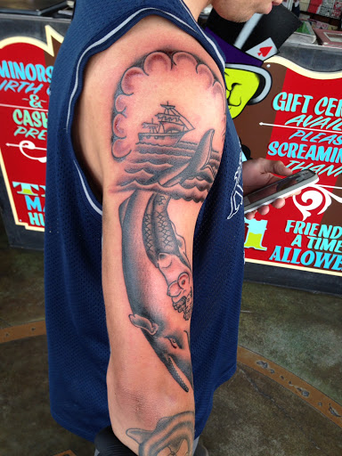 Explore plumeria tattoo ideas, creative tattoo ideas in Reno, available at Aces Tattoo