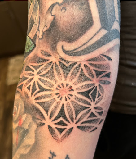 Explore tattoo ideas forearm male, creative tattoo ideas in Mayodan, available at Bleeding Ink Tattoo