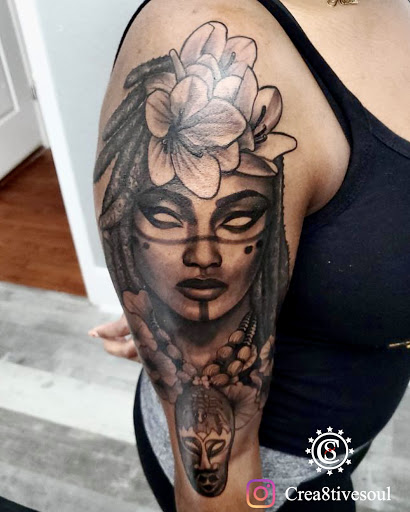 Explore stomach tattoo ideas men, creative tattoo ideas in Orlando, available at Crea8tive Soul - Orlando Tattoo Shop