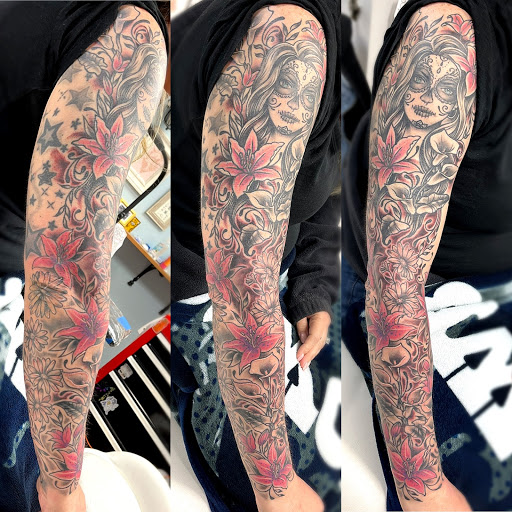 Explore tattoo ideas sun, creative tattoo ideas in Charles Town, available at Blue Heron Tattoo