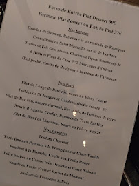 Restaurant a la Maison. à Champigny-sur-Marne carte