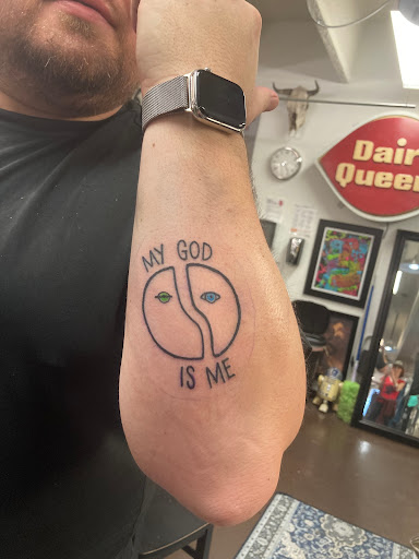 Explore jesus cross tattoo ideas, creative tattoo ideas in Fort Myers, available at HOWL Tattoo & Piercing