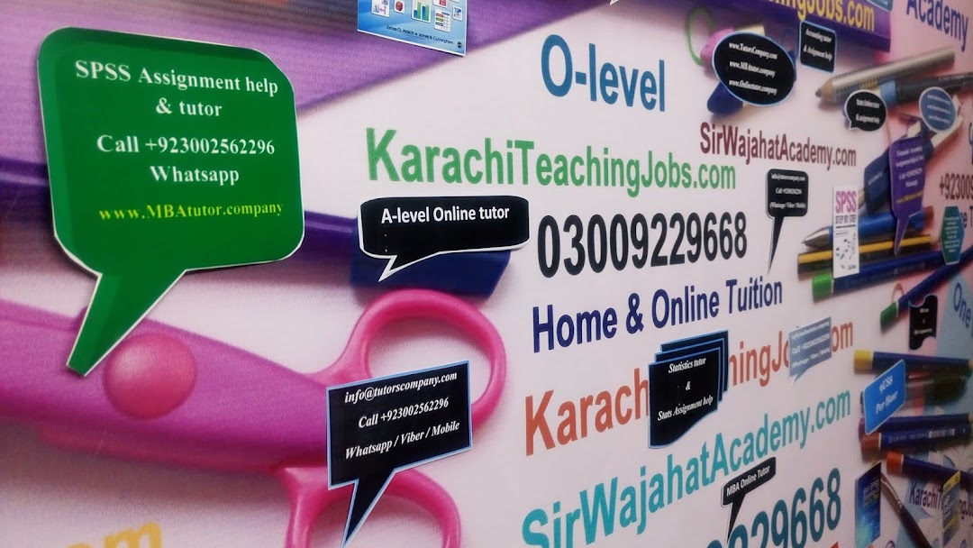 Sir Waseem Home Tutor Tuition Academy Karachi