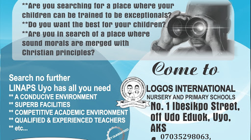 Logos International Nursery and Primary School, Uyo, Ibesikpo Street, Uyo, Nigeria, Primary School, state Akwa Ibom