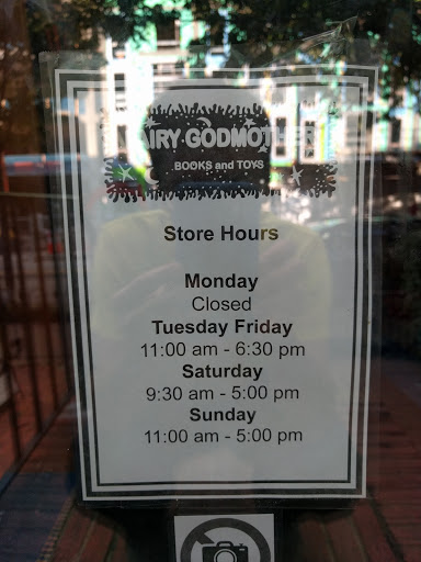 Toy Store «Fairy Godmother-Childrens Books & Toys», reviews and photos, 319 7th St SE, Washington, DC 20003, USA