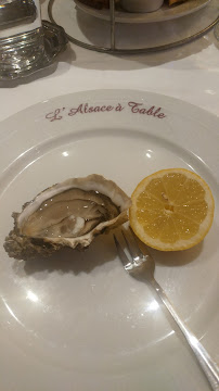 Huître du Restaurant français L'Alsace à Table à Strasbourg - n°7