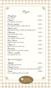 Osteria da Giorgione à L'Aquila menu