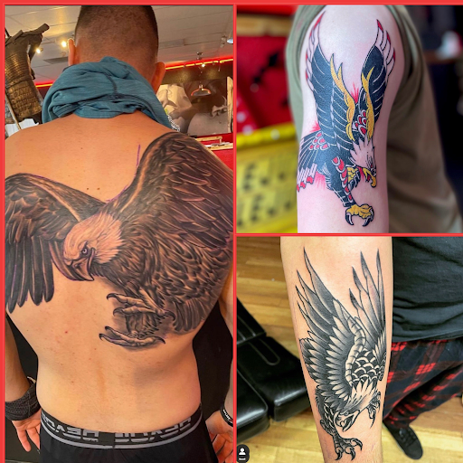 Explore italian flag tattoo ideas, creative tattoo ideas in El Paso, available at Pumping Ink Tattoo Parlor