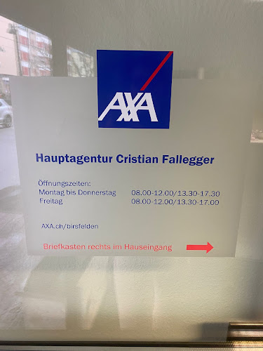 Rezensionen über AXA, Hauptagentur Cristian Fallegger in Basel - Versicherungsagentur