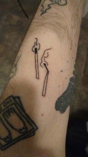 Explore tramp stamp tattoos ideas, creative tattoo ideas in San Antonio, available at Its Live Through This Tattoos, Supplies, & Piercings