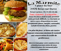 Restaurant La Marmite. Bistro-Restaurant traditionnel-Grill feu de bois-Couscous-Snacking.Burger. à Belan-sur-Ource (le menu)