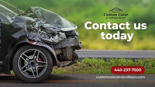 Auto Body Shop «Custom Color & Collision Center», reviews and photos, 13390 York Rd, North Royalton, OH 44133, USA