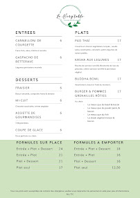 Menu / carte de Le Very'Table restaurant 100% vegan à Lunel